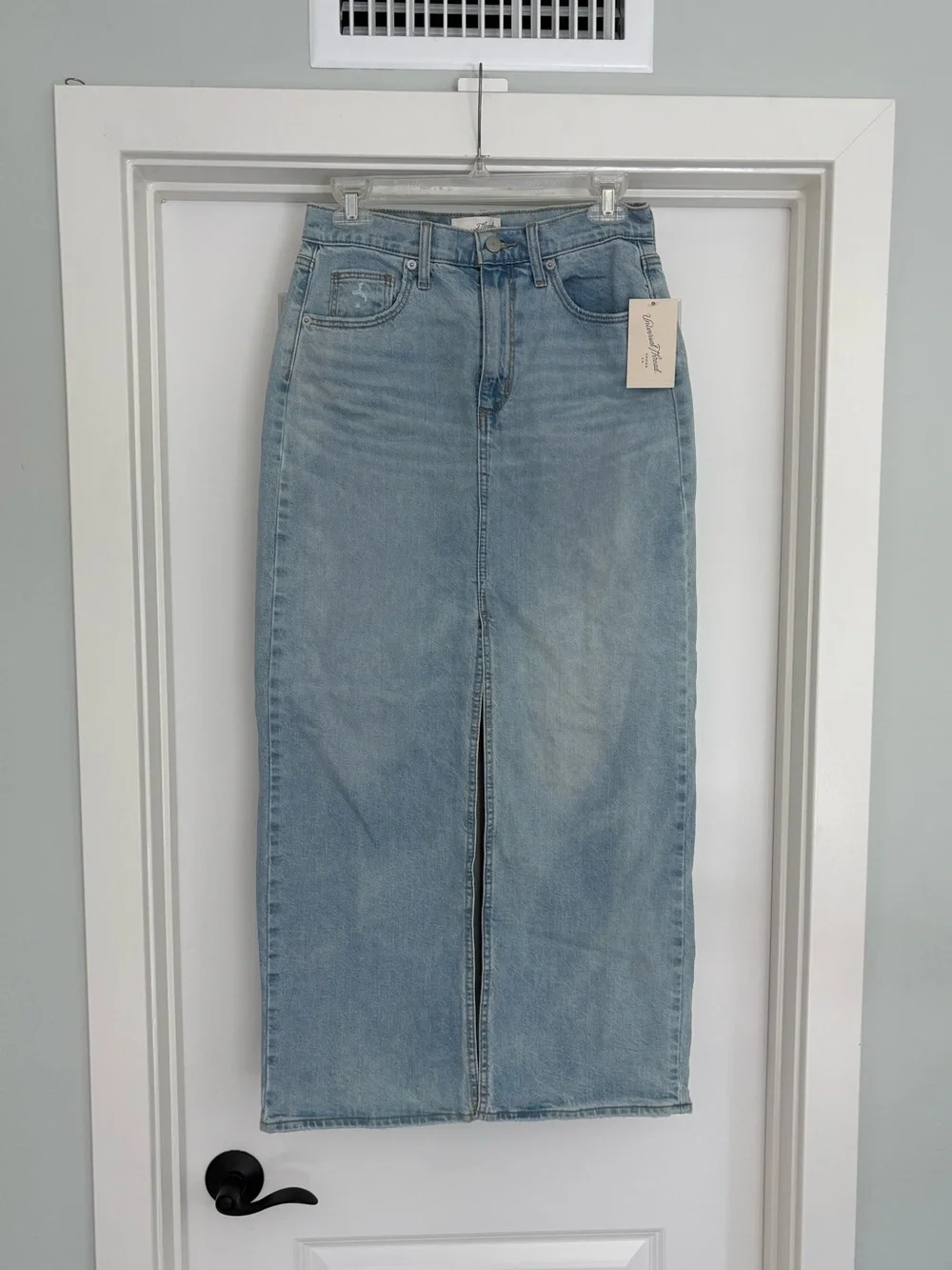 NWT Universal Thread Maxi Jean Skirt 6